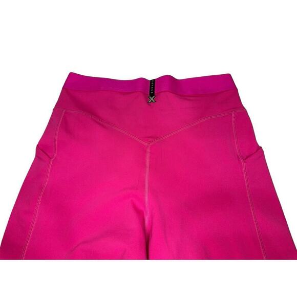 Savage x fenty Line Up High Waisted Pocket Leggings NWT 2XL Pink Highlighter - Picture 4 of 5